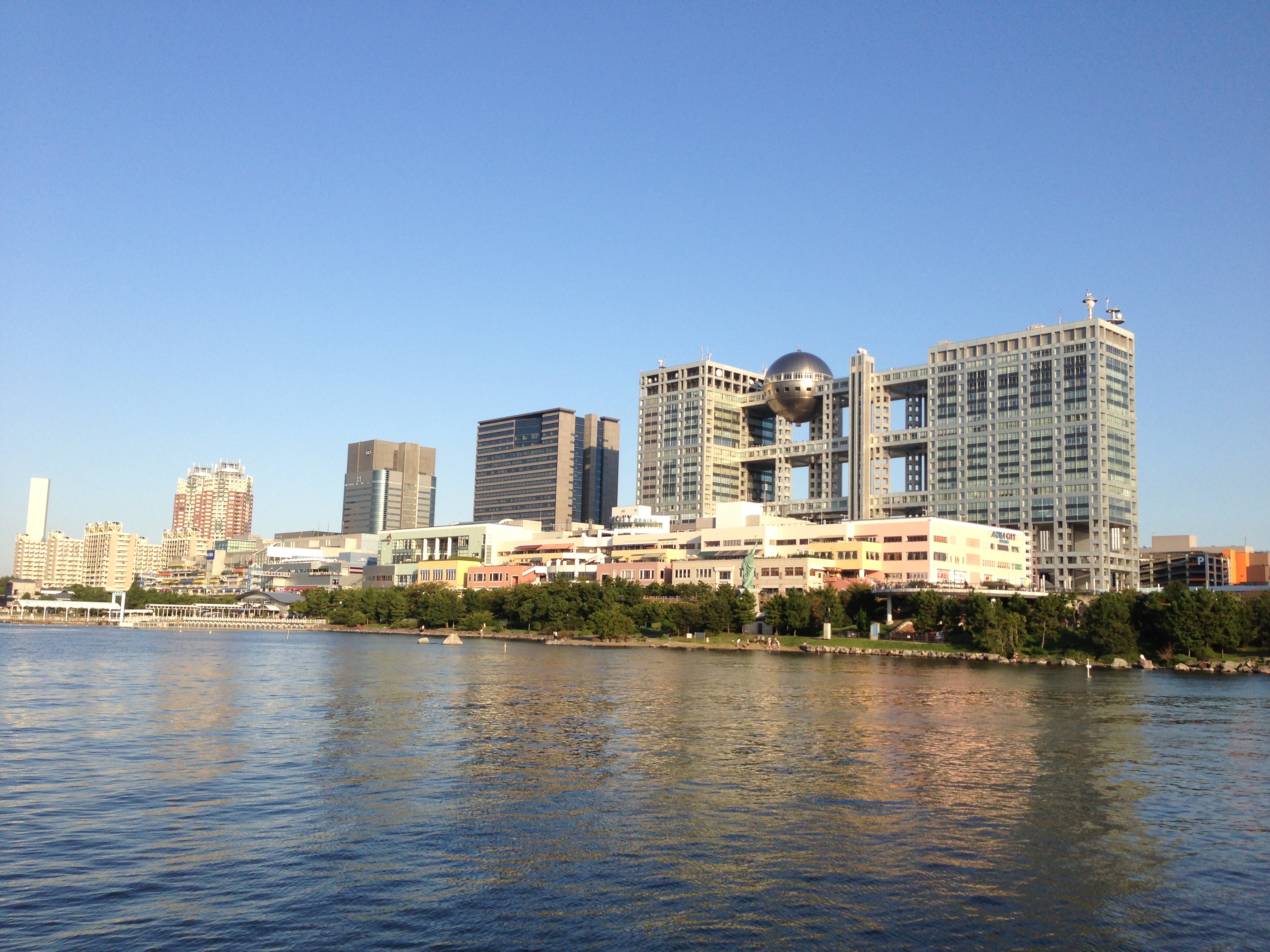 お台場海浜公園 フジテレビ